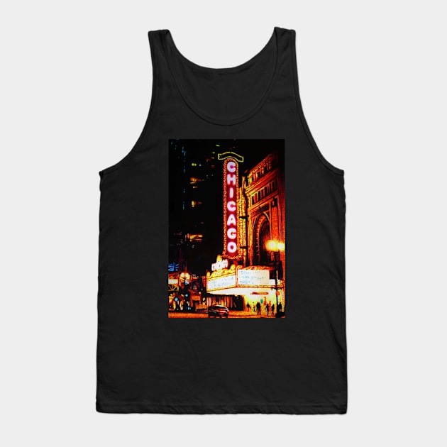 Chicago Theater Tank Top by JustianMCink